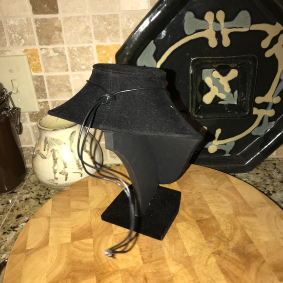 Silver Heart Beaded Necklace - Picture 6 of 7